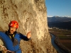 Hoch über Innsbruck mit noch wärmenden Sonnenstrahlen im November