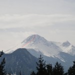 unsere Aufstiegsroute...am nächsten Tag von der Samnaunstrasse fotografiert